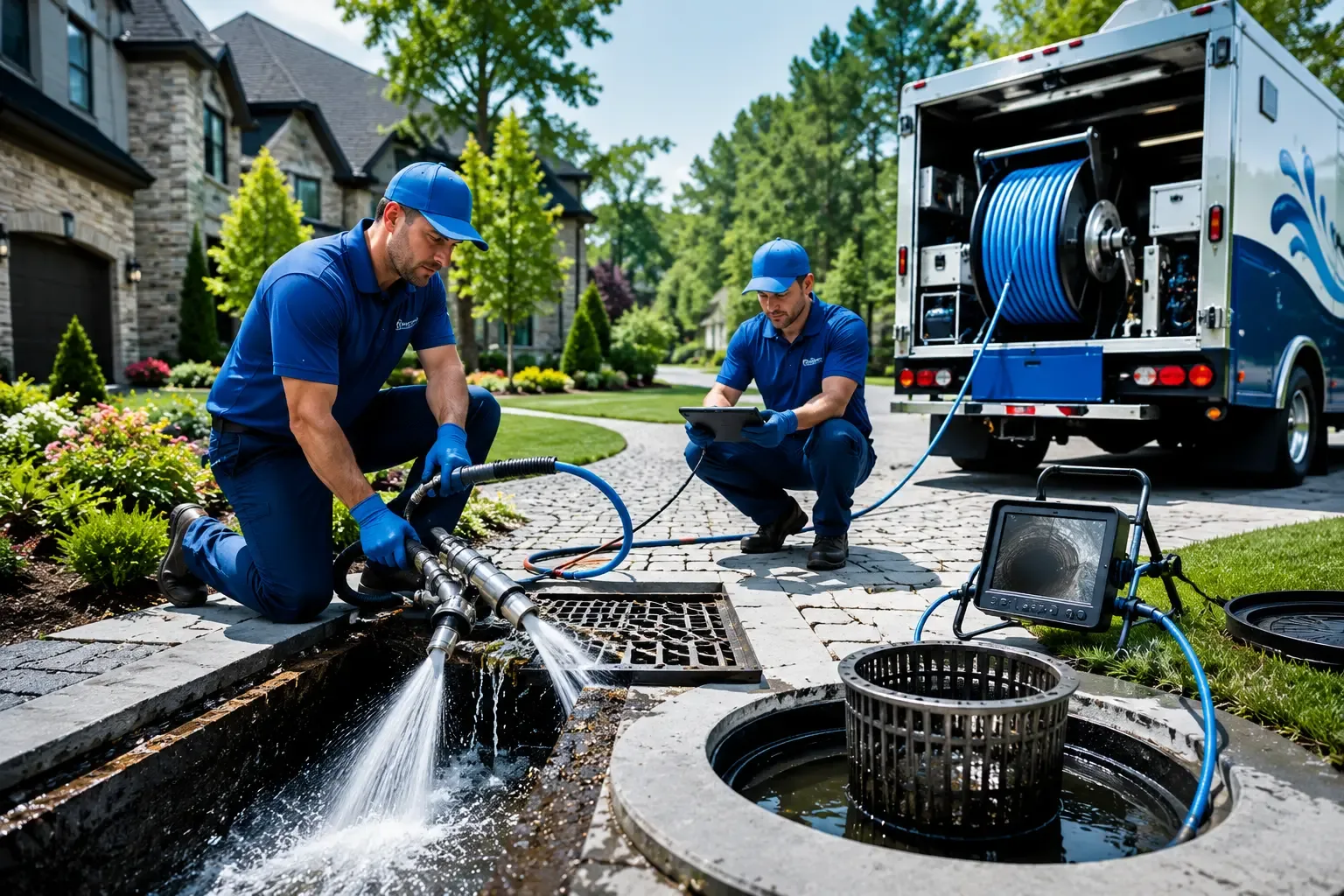 Local outdoor drain cleaning professionals in Grassy Creek, NC